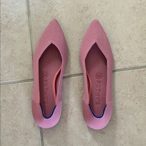 Rothy's Pink Flat - The Point II Size 8